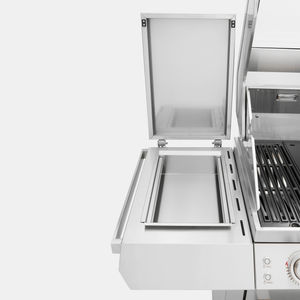 Signature® 7000 Premium Serie – 4 Brenner Einbaugrill mit Sichtfenster, Heckbrenner und LED-Beleuchtung