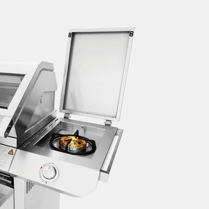 Signature® 7000 Premium Serie – 4 Brenner Einbaugrill mit Sichtfenster, Heckbrenner und LED-Beleuchtung