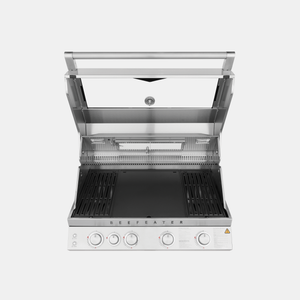 Signature® 7000 Premium Serie – 4 Brenner Einbaugrill mit Sichtfenster, Heckbrenner und LED-Beleuchtung